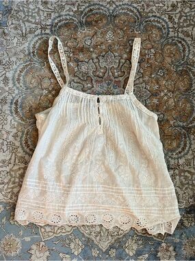 Calypso St. Barth Eyelet Cami